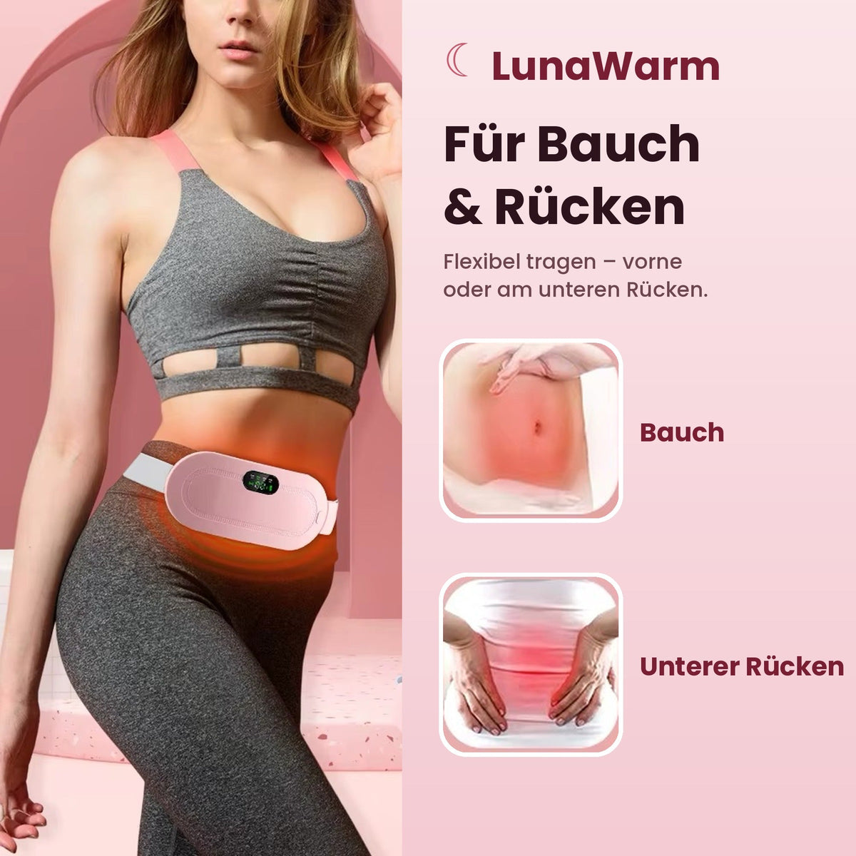 LunaWarm für Bauch und unteren Rücken